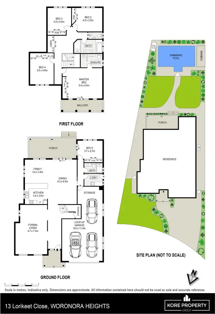 Floorplan of Homely house listing, 13 Lorikeet Close, Woronora Heights NSW 2233
