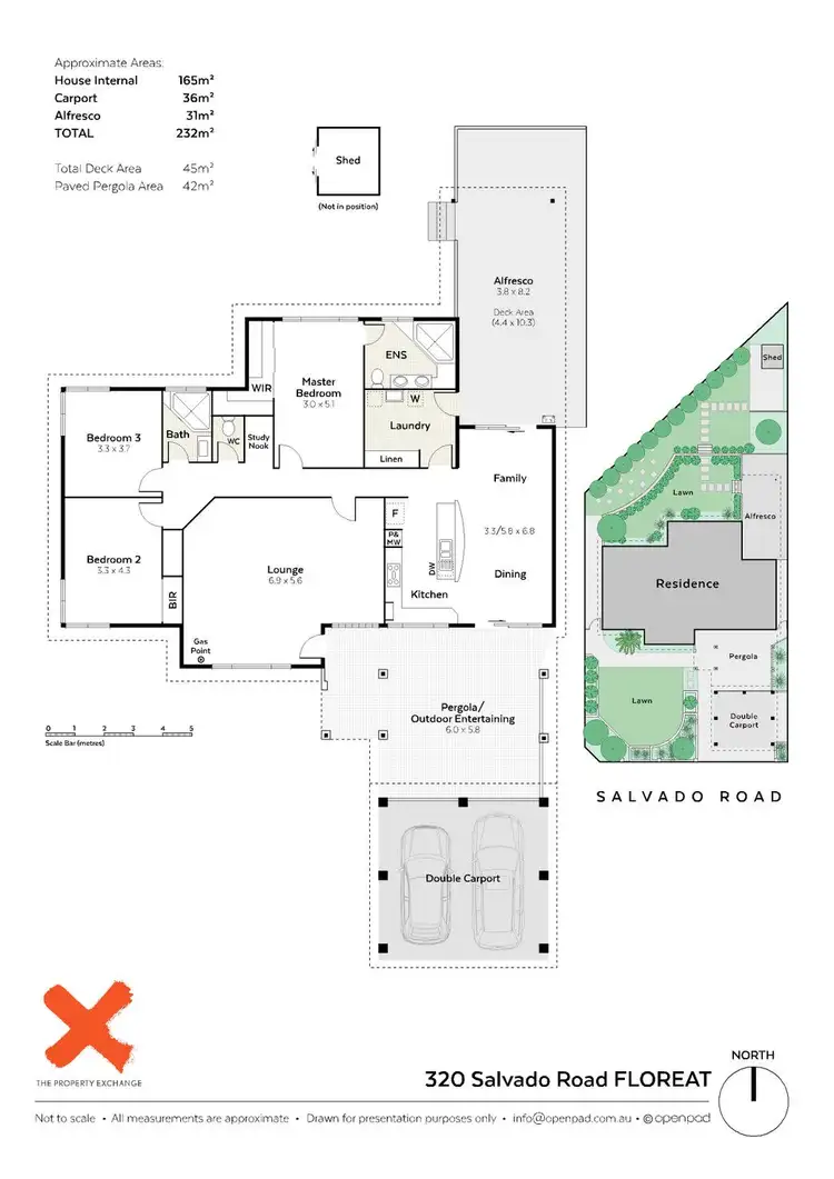 Floorplan of Homely house listing, 320 Salvado Road, Floreat WA 6014