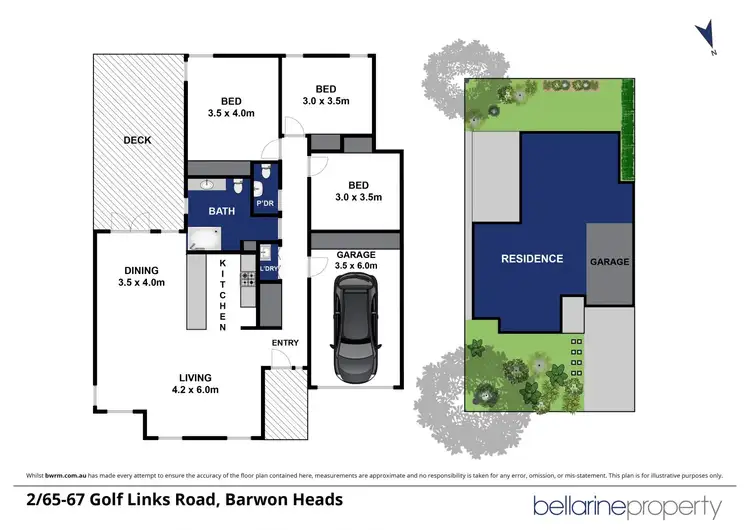 Floorplan of Homely townhouse listing, Address available on request