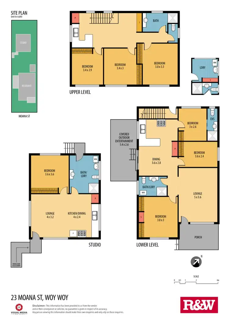 Floorplan of Homely house listing, 23 Moana Street, Woy Woy NSW 2256