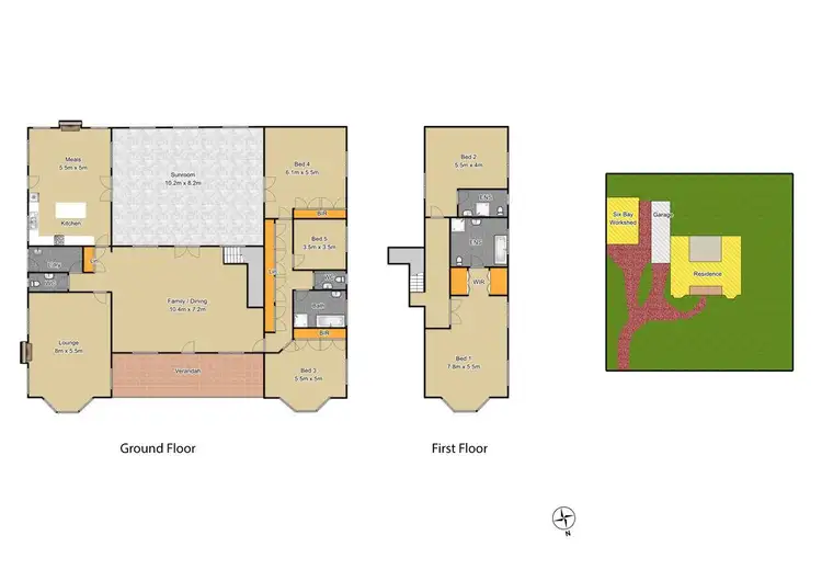 Floorplan of Homely house listing, 72 Sanctuary Drive, Windsor Downs NSW 2756