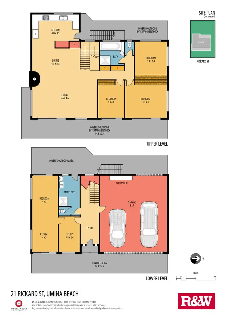 Floorplan of Homely house listing, 21 Rickard Street, Umina Beach NSW 2257