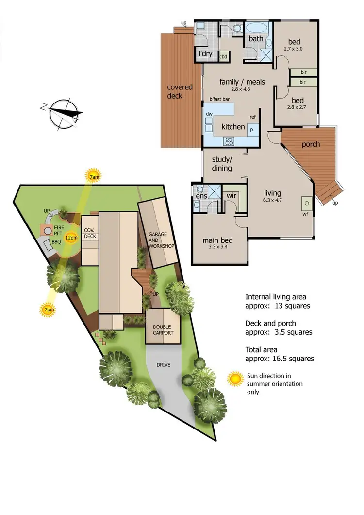 Floorplan of Homely house listing, 8 Danielle Court, Langwarrin VIC 3910