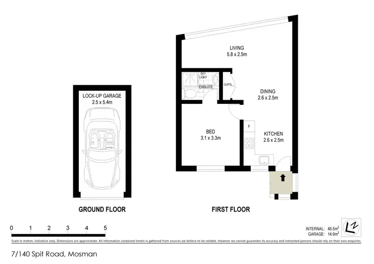 Floorplan of Homely apartment listing, 7/140 Spit Road, Mosman NSW 2088