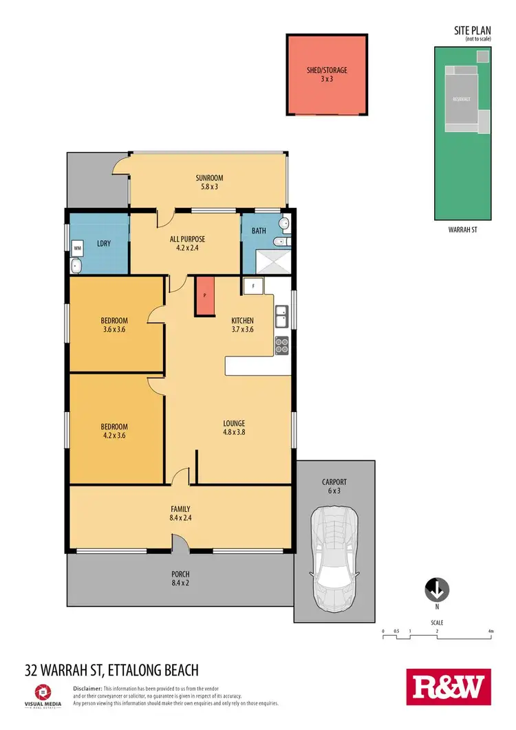 Floorplan of Homely house listing, 32 Warrah Street, Ettalong Beach NSW 2257