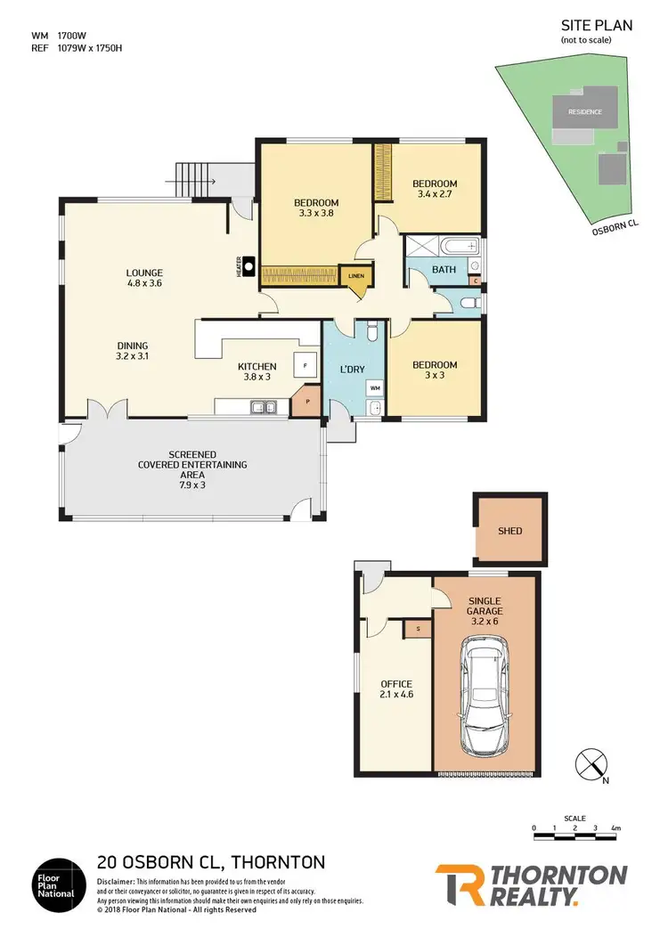 Floorplan of Homely house listing, 20 Osborn Close, Thornton NSW 2322
