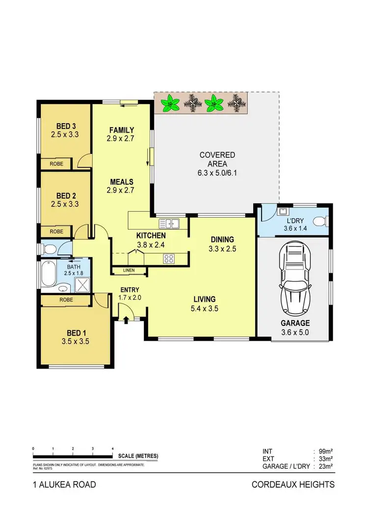 Floorplan of Homely house listing, 1 Alukea Road, Cordeaux Heights NSW 2526
