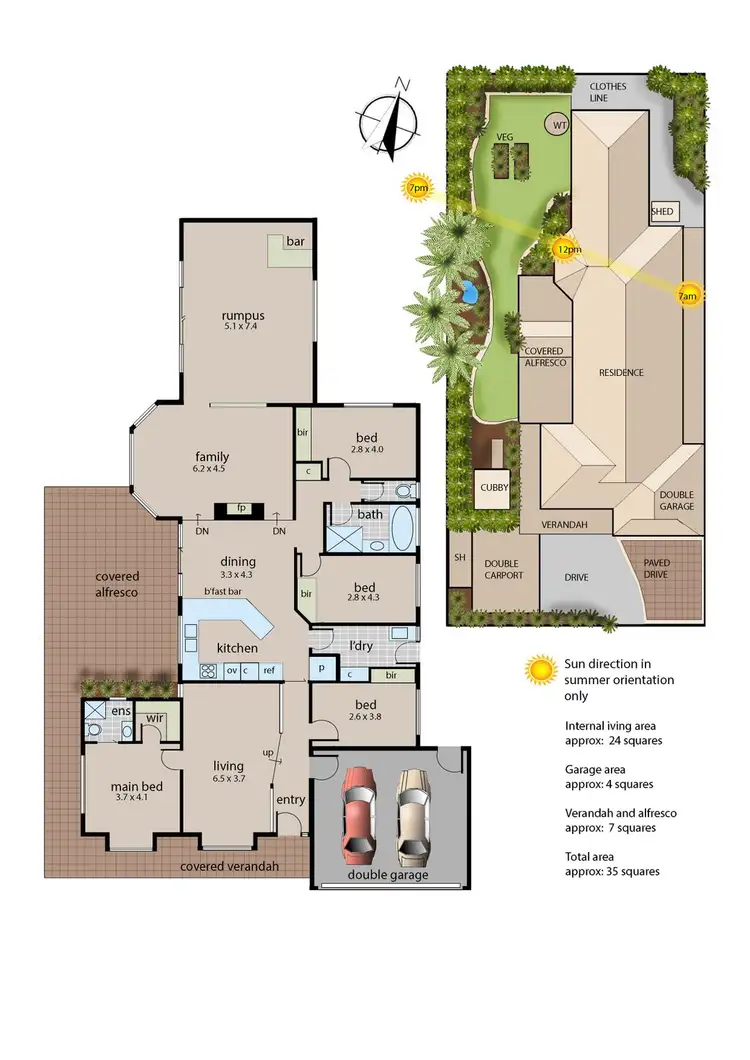 Floorplan of Homely house listing, 8 Illawong Mews, Langwarrin VIC 3910
