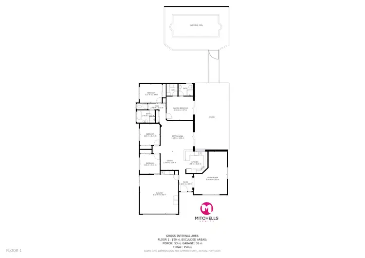 Floorplan of Homely house listing, 38 Yarrilee Circuit, Dundowran QLD 4655