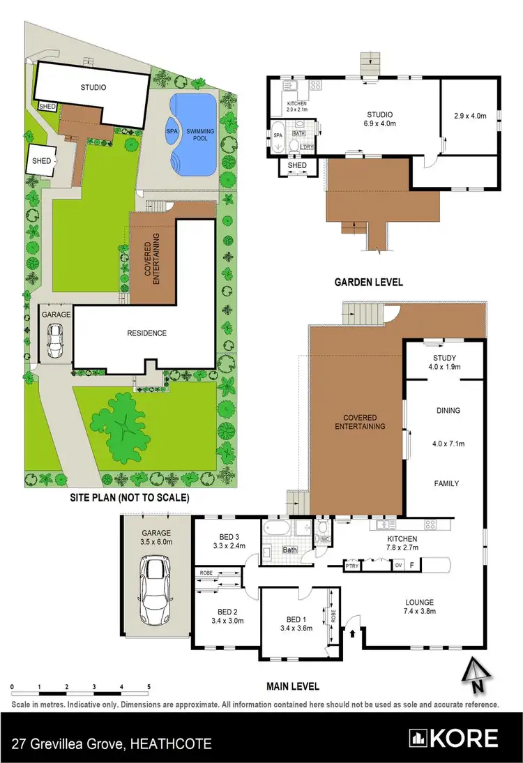 Floorplan of Homely house listing, 27 Grevillea Grove, Heathcote NSW 2233
