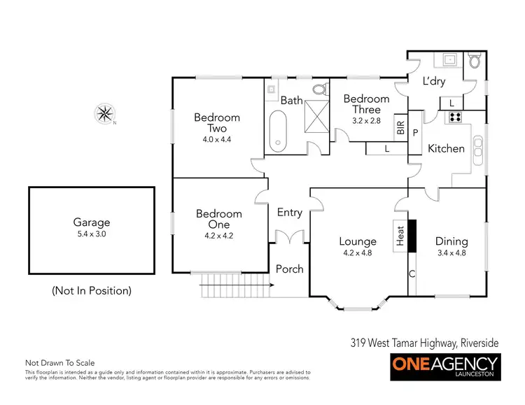 Floorplan of Homely house listing, 319 West Tamar Road, Riverside TAS 7250