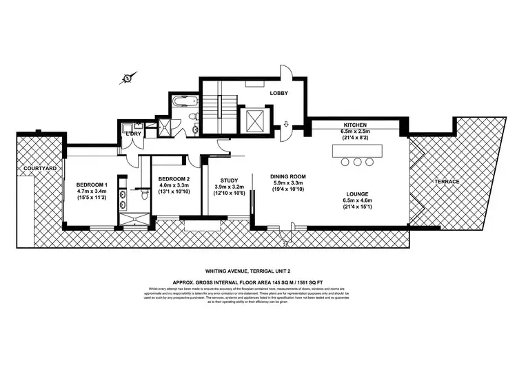 Floorplan of Homely unit listing, 2/2 Whiting Avenue, Terrigal NSW 2260