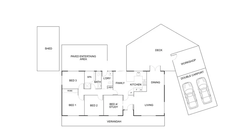 Floorplan of Homely house listing, 8 Billson Place, Wanniassa ACT 2903