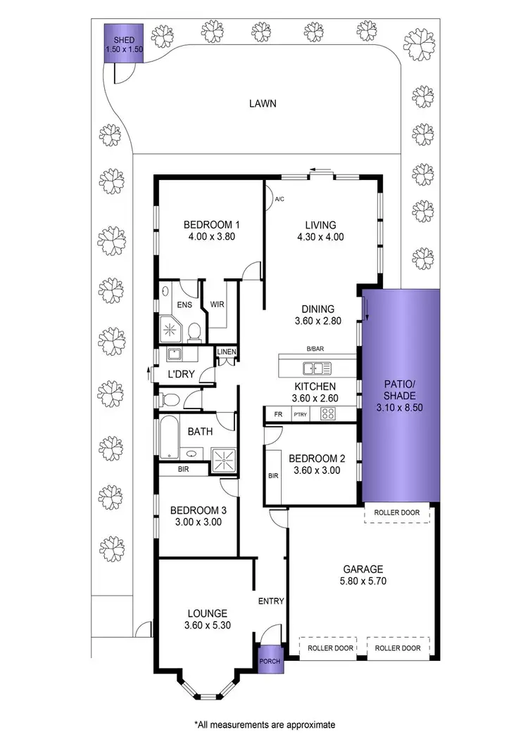 Floorplan of Homely house listing, 1 Librandi Street, Munno Para West SA 5115
