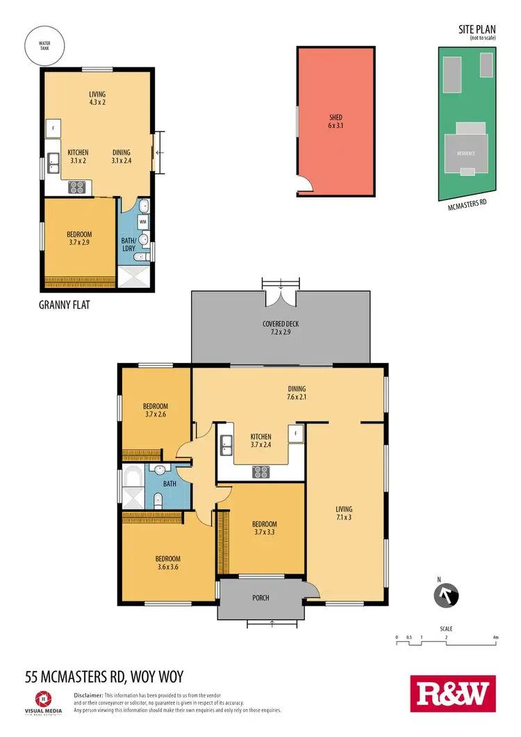 Floorplan of Homely house listing, 55 McMasters Road, Woy Woy NSW 2256
