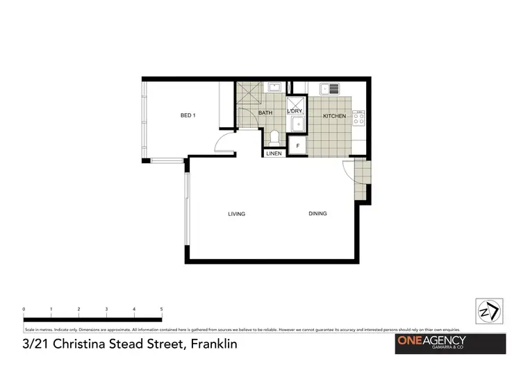 Floorplan of Homely apartment listing, 3/21 Christina Stead Street, Franklin ACT 2913