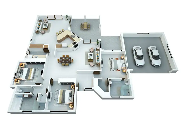 Floorplan of Homely house listing, 55 Mariners Way, Bundaberg North QLD 4670