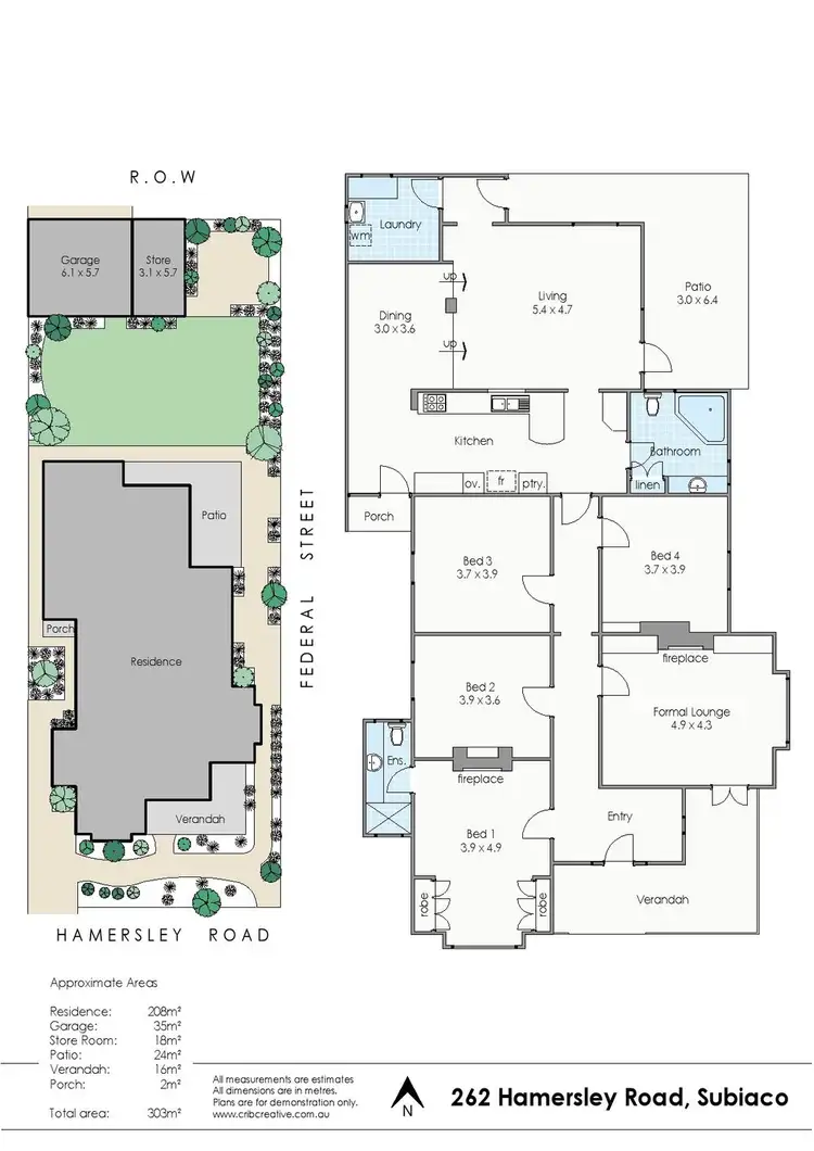 Floorplan of Homely house listing, 262 Hamersley Road, Subiaco WA 6008