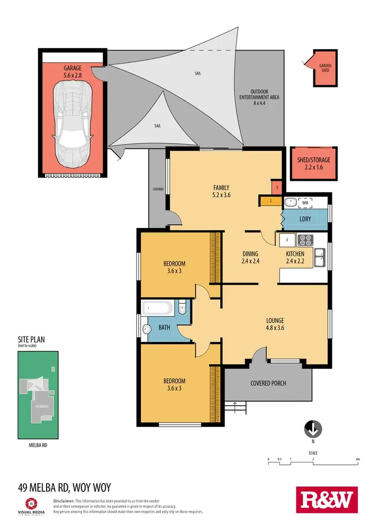 Floorplan of Homely house listing, 49 Melba Road, Woy Woy NSW 2256