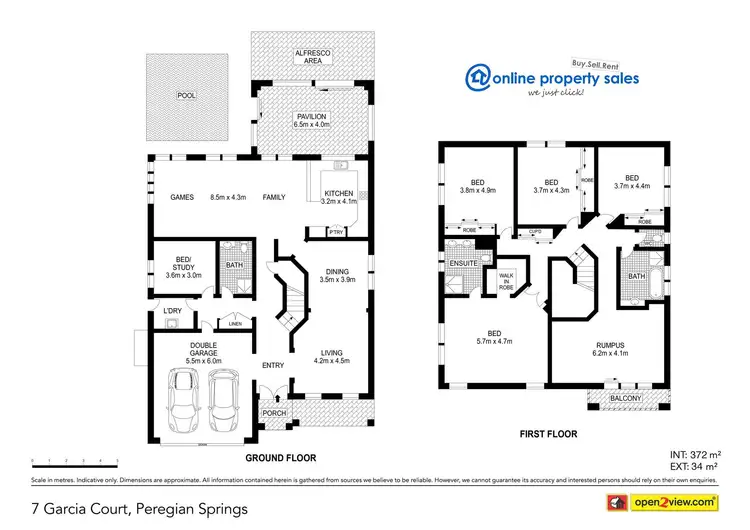 Floorplan of Homely house listing, 7 Garcia Court, Peregian Springs QLD 4573