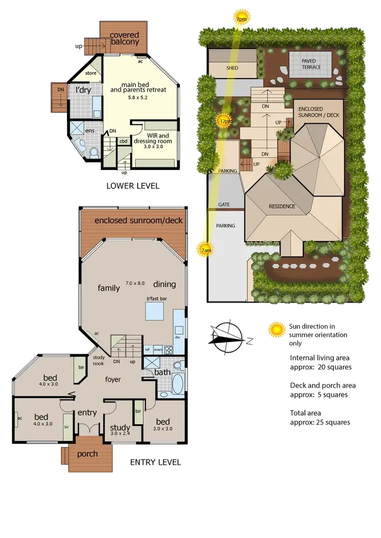 Floorplan of Homely house listing, 43 Lexton Drive, Langwarrin VIC 3910