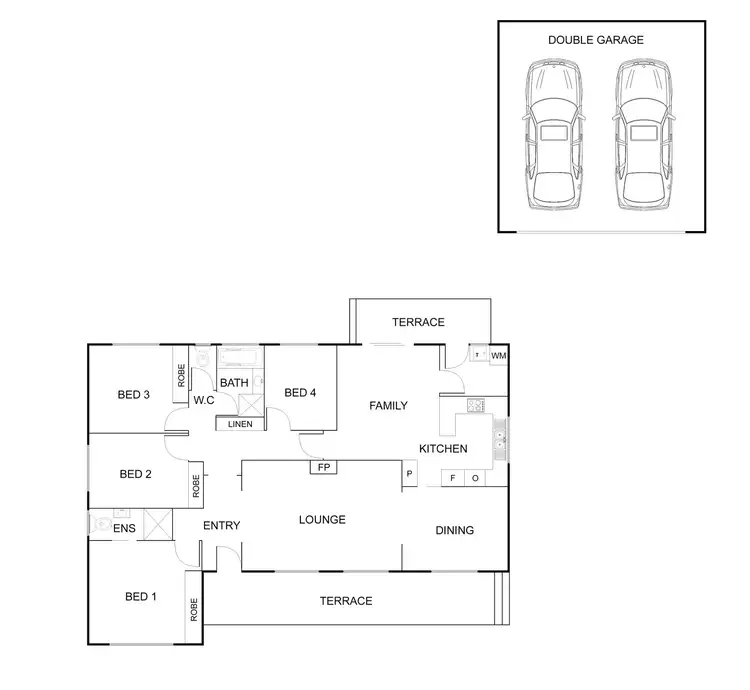 Floorplan of Homely house listing, 45 Guthridge Crescent, Wanniassa ACT 2903