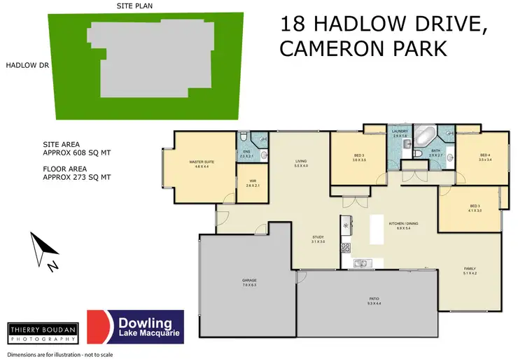 Floorplan of Homely house listing, 18 Hadlow Drive, Cameron Park NSW 2285