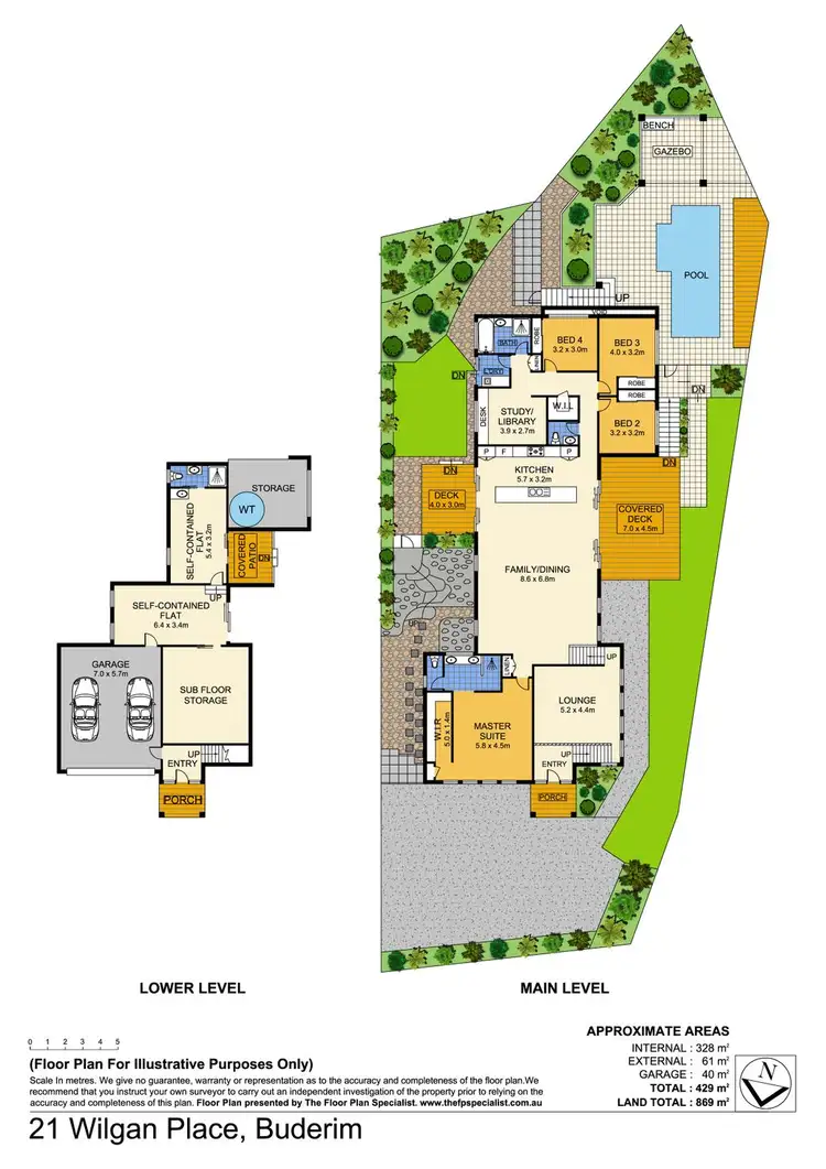 Floorplan of Homely house listing, 21 Wilgan Place, Buderim QLD 4556