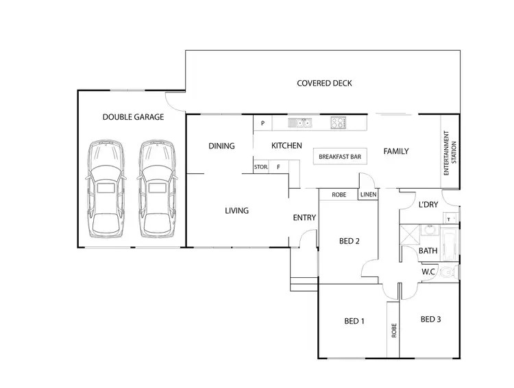 Floorplan of Homely house listing, 5 Axon Street, Monash ACT 2904