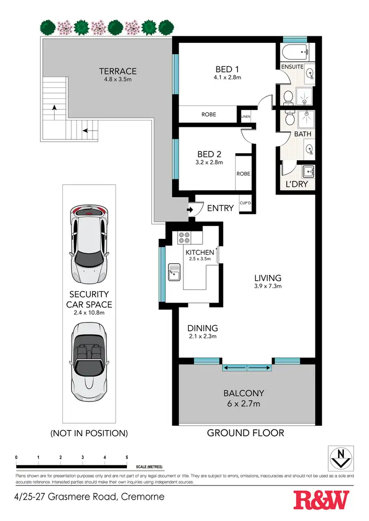 Floorplan of Homely apartment listing, 4/25-27 Grasmere Road, Cremorne NSW 2090