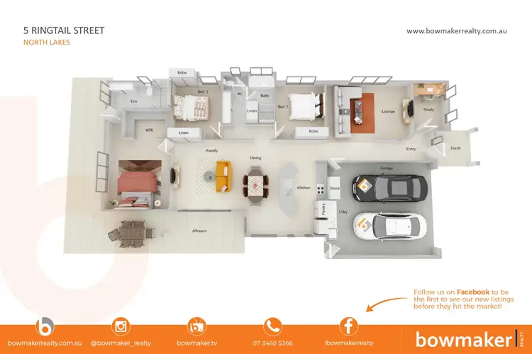 Floorplan of Homely house listing, 5 Ringtail Street, North Lakes QLD 4509
