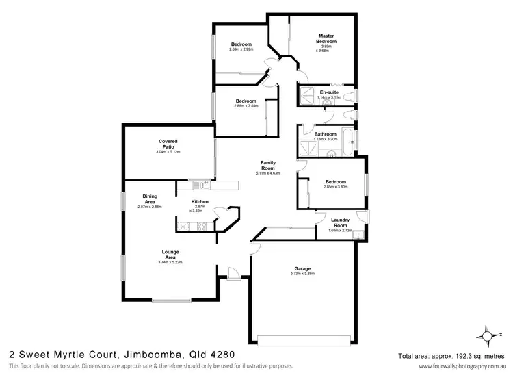 Floorplan of Homely house listing, 2 Sweet Myrtle Court, Jimboomba QLD 4280