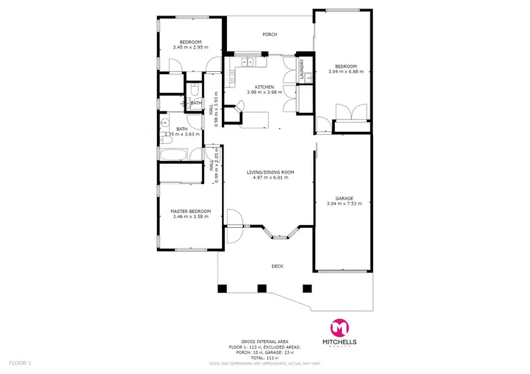 Floorplan of Homely house listing, 42/34-56 Elizabeth Street, Urangan QLD 4655