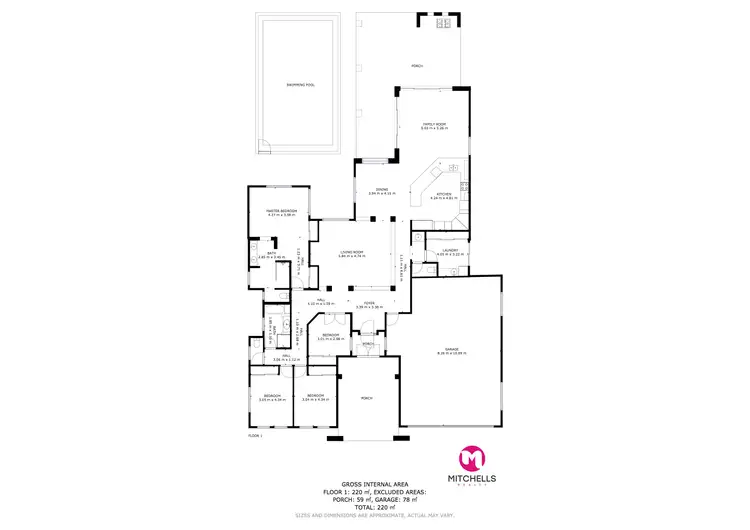 Floorplan of Homely house listing, 10 Avery Court, Dundowran Beach QLD 4655