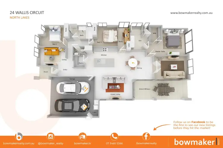 Floorplan of Homely house listing, 24 Wallis Circuit, North Lakes QLD 4509