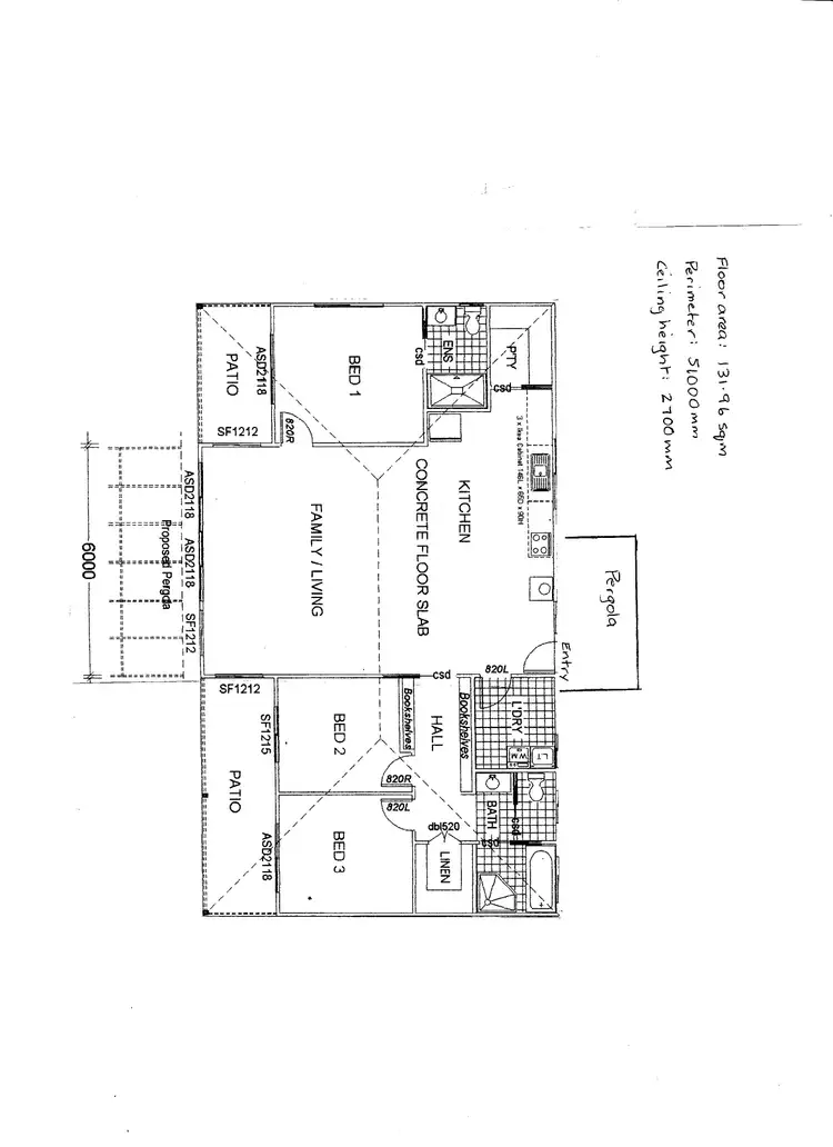 Floorplan of Homely rural property listing, 141 Old Berrara Road, Sussex Inlet NSW 2540
