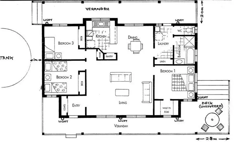 Floorplan of Homely rural property listing, 59/77 Cook Road, Balook VIC 3971