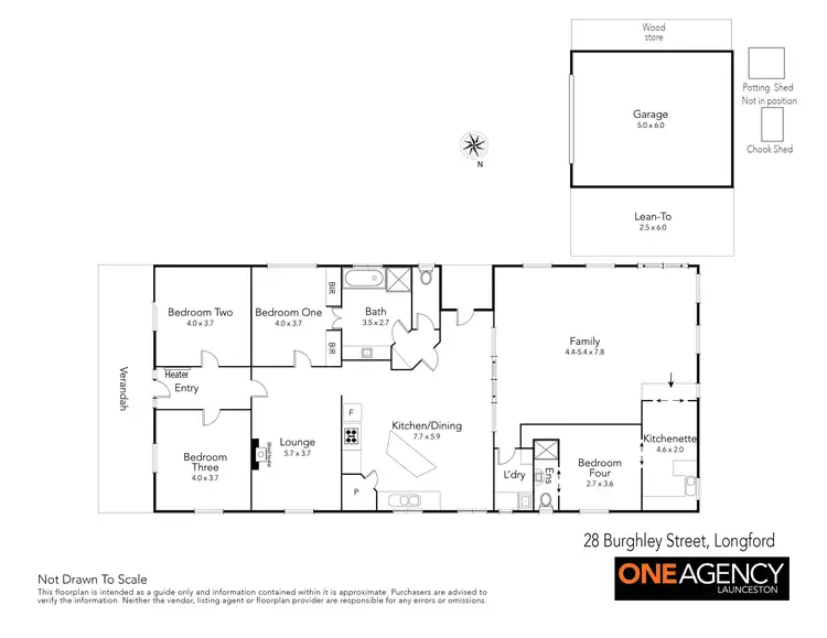Floorplan of Homely house listing, 28 Burghley Street, Longford TAS 7301