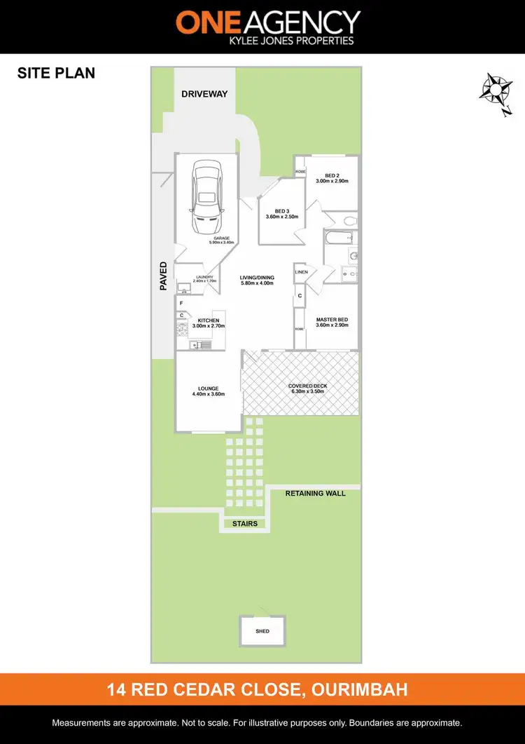 Floorplan of Homely house listing, 14 Red Cedar Close, Ourimbah NSW 2258