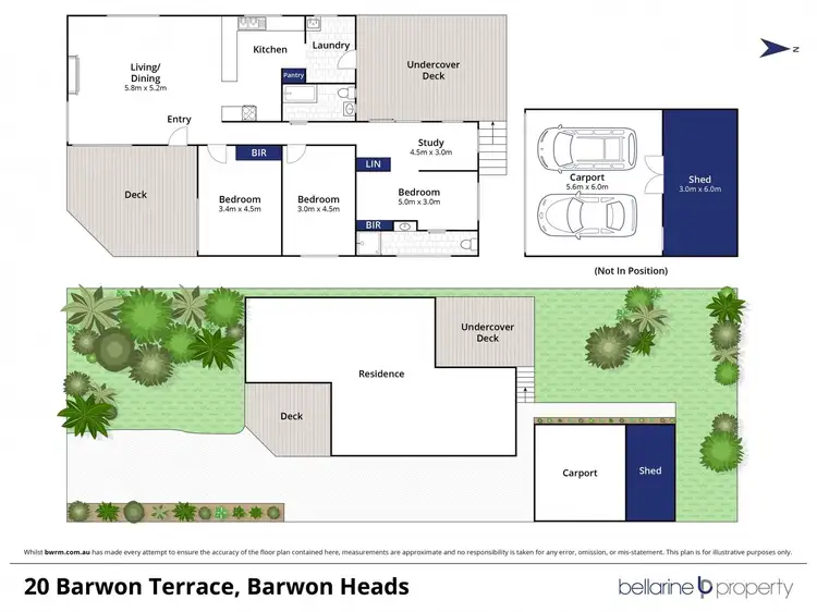 Floorplan of Homely house listing, 20 Barwon Terrace, Barwon Heads VIC 3227