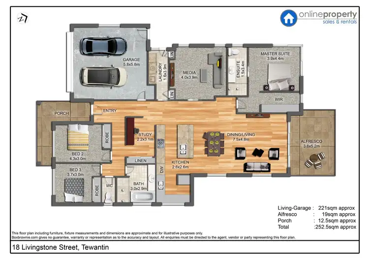 Floorplan of Homely house listing, 18 Livingstone Street, Tewantin QLD 4565