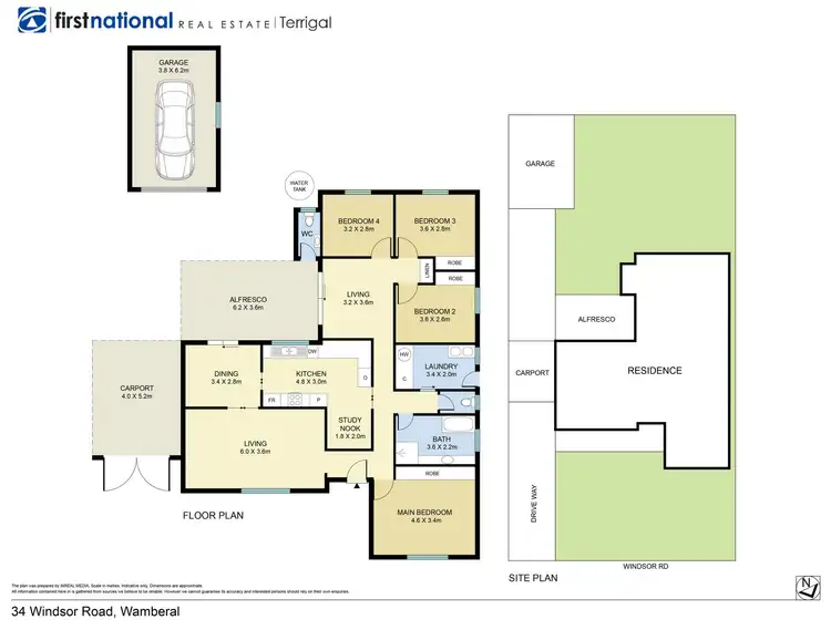 Floorplan of Homely house listing, 34 Windsor Road, Wamberal NSW 2260