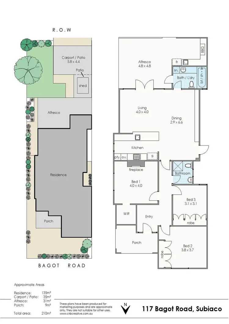 Floorplan of Homely house listing, 117 Bagot Road, Subiaco WA 6008