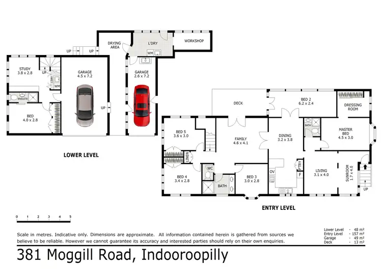 Floorplan of Homely house listing, 381 Moggill Road, Indooroopilly QLD 4068
