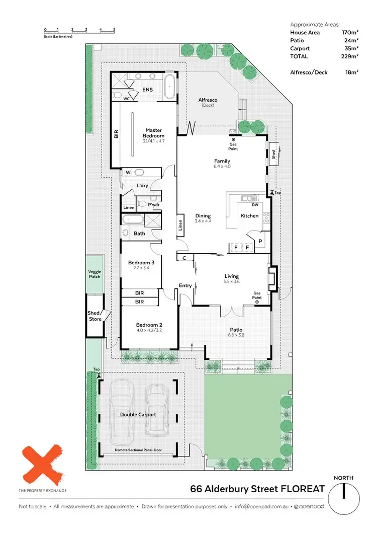 Floorplan of Homely house listing, 66 Alderbury Street, Floreat WA 6014
