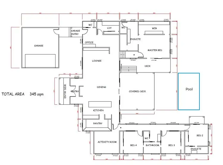 Floorplan of Homely house listing, 10-12 Escape Court, Buderim QLD 4556