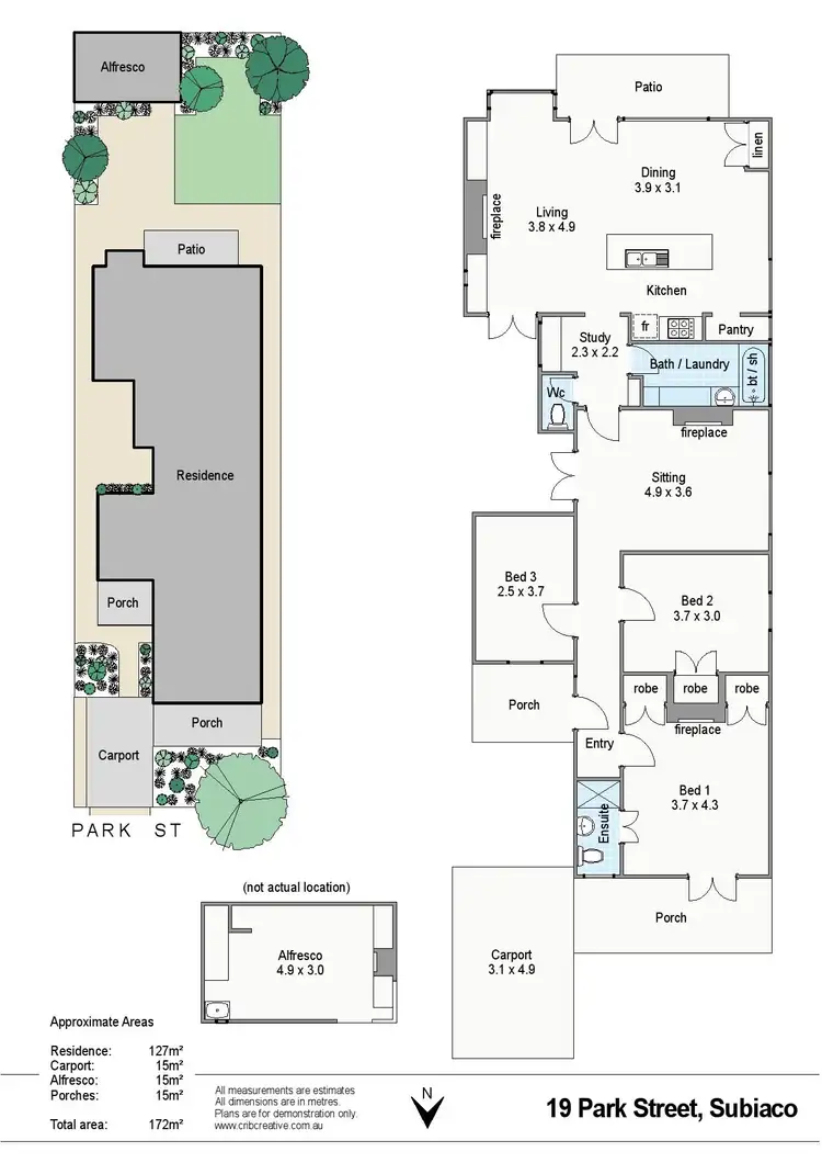 Floorplan of Homely house listing, 19 Park Street, Subiaco WA 6008