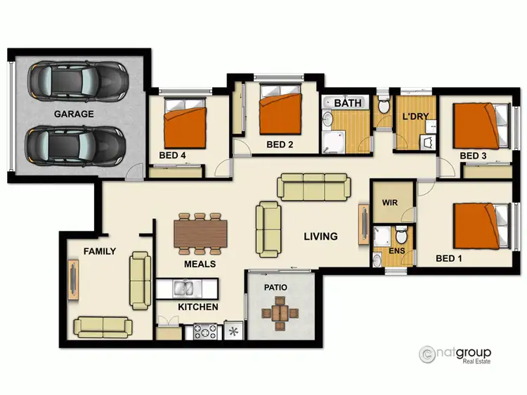 Floorplan of Homely house listing, 62 Paul Drive, Regents Park QLD 4118
