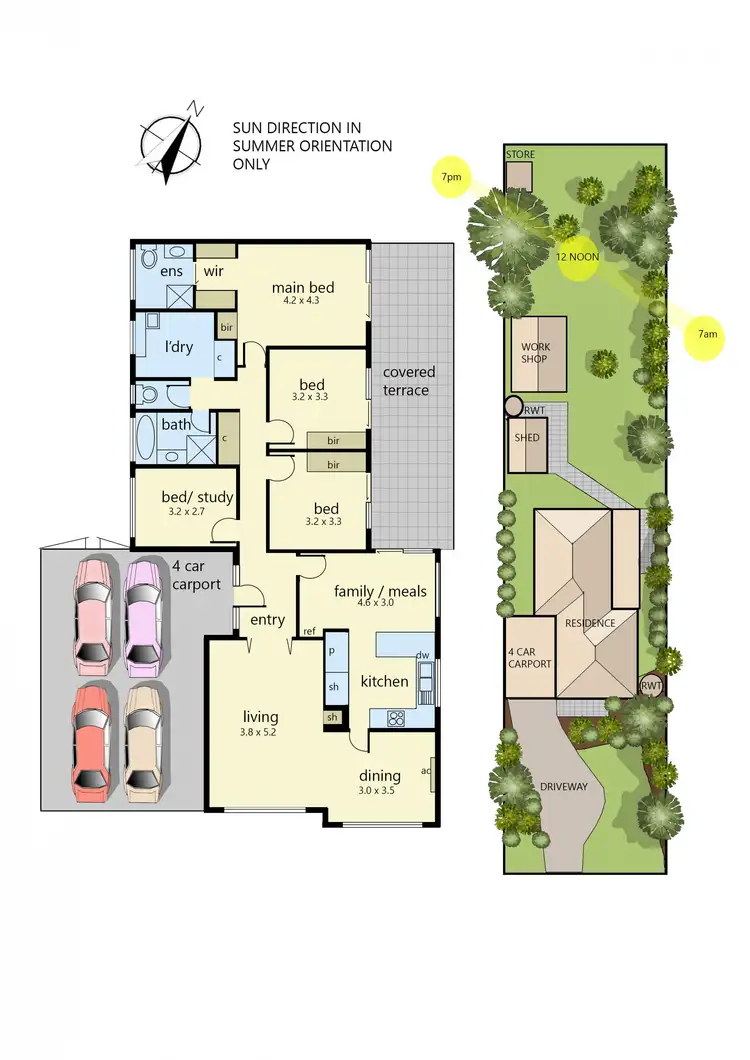 Floorplan of Homely house listing, 67 Edward Street, Langwarrin VIC 3910