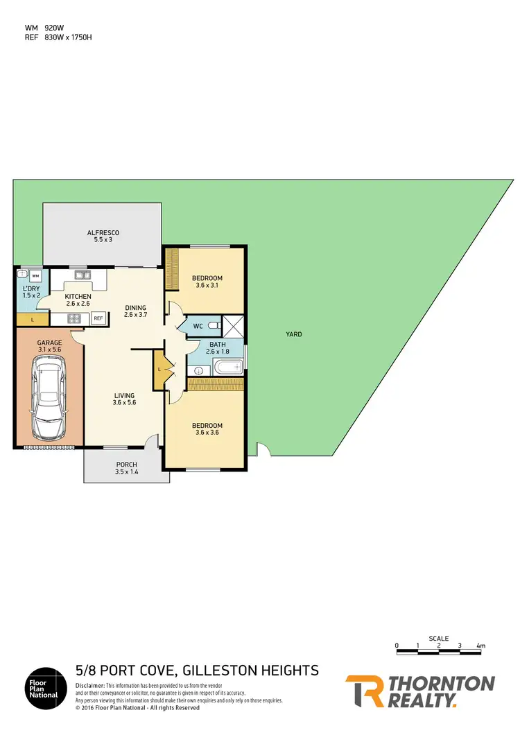 Floorplan of Homely unit listing, 5/8 Port Cove, Gillieston Heights NSW 2321
